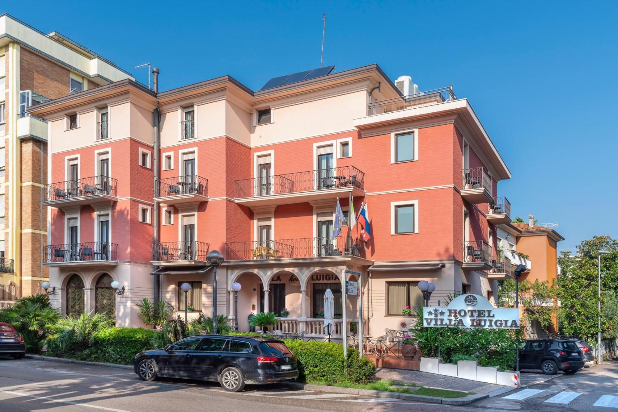 Hotel Villa Luigia Rimini Exterior photo